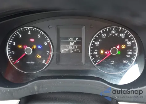 2012 Volkswagen Jetta Sel из США, поврежденный, VIN 3VWLP7AJ2CM122981